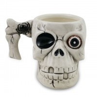 3d mug Halloween Handpainting Ceramic Halloween Shape mug dolomite Coffee Mug