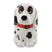 Ceramic Handpainting Dog Canister Dolomite Dog Cookie Jar 3D Dog Storage Jar