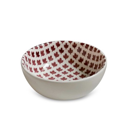 Pad Printing Soup Bowl Ceramic Fruit Bowl Stoneware Salad Bowl